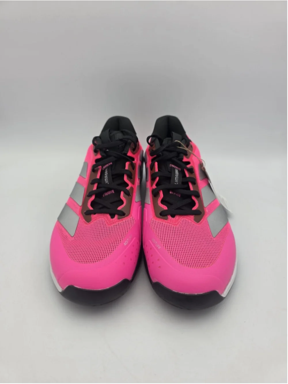 Adidas Adizero Ubersonic 5 Men's Tennis Court Shoes JQ2901 Pink/Black Size 10